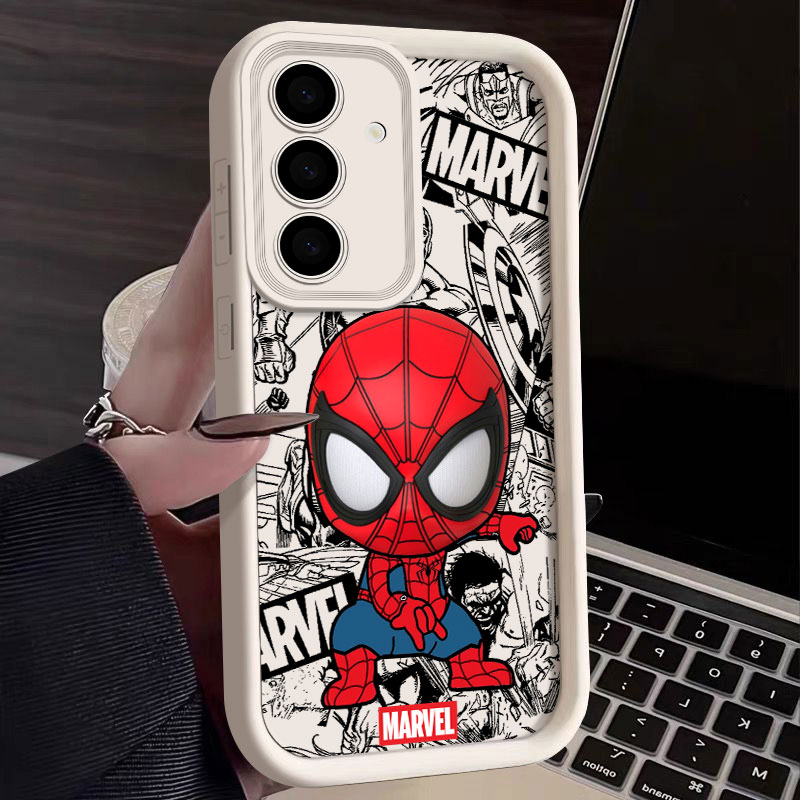 Phone Cases Samsung S24 - Marvel Spiderman Cute Fundas For Samsung