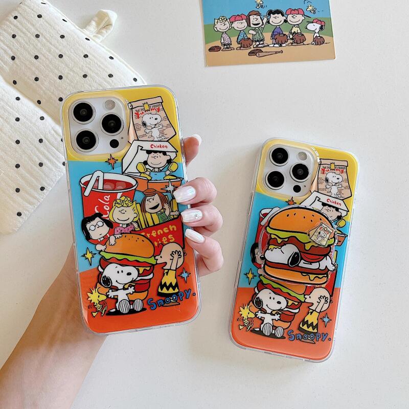 Buy Phone Cases - Snoopy Cartoon Magnetic Kickstand Phone Case