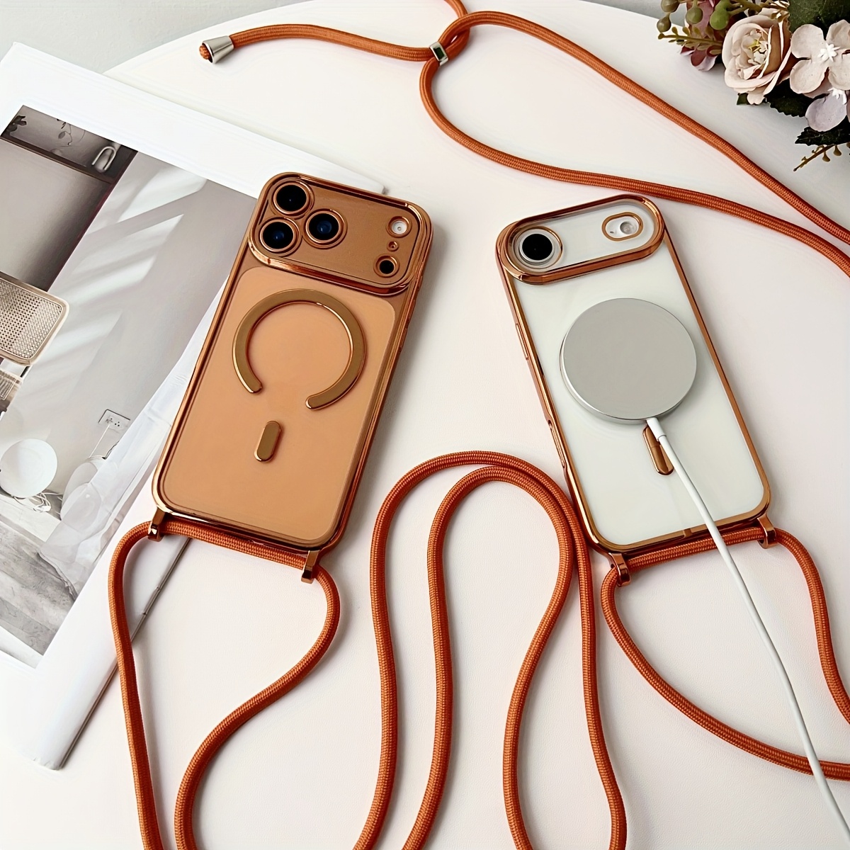 Luxury Necklace Cord Rope Lany - đánh giá và giá Luxury Plating Case