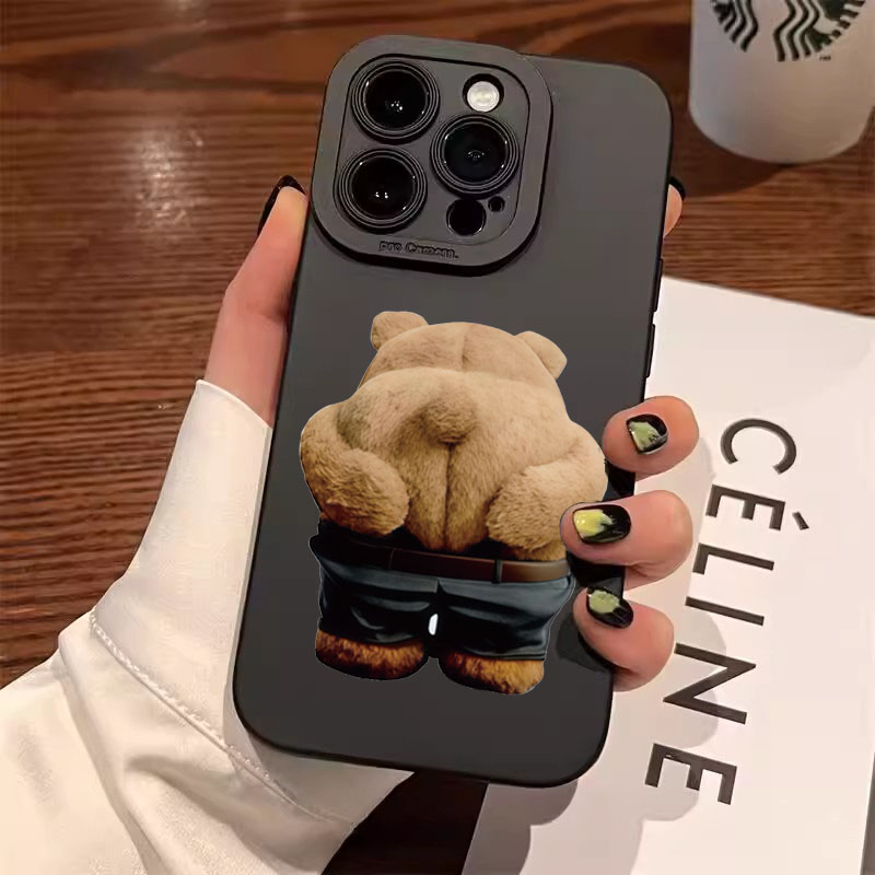 Funny Cool Bear Silicone Phone - đánh giá và giá Phone Cases Quirky
