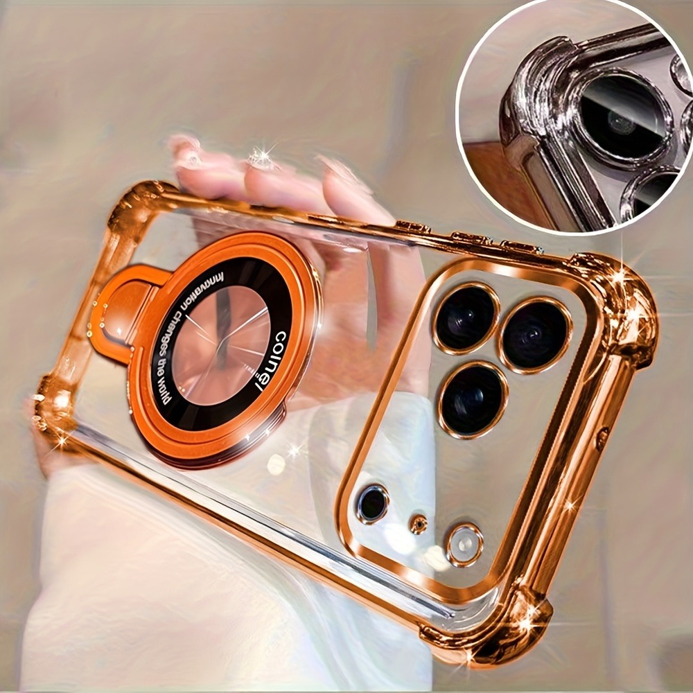 Luxury Clear  Plating Phone Ca - đánh giá và giá Luxury Plating Case