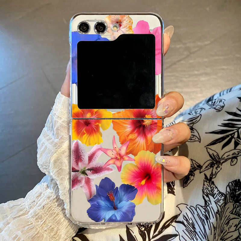 Realistic Floral Print Phone C - đánh giá và giá Phone Cases Z Flip 5