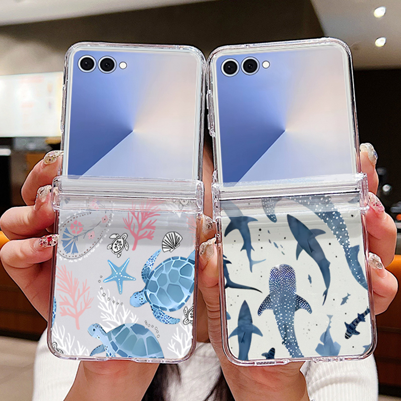 Sharks Shells Phone Case For S - đánh giá và giá Phone Cases Z Flip 5