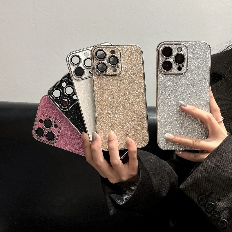Luxury Bling Glitter Leather C - đánh giá và giá Luxury Plating Case
