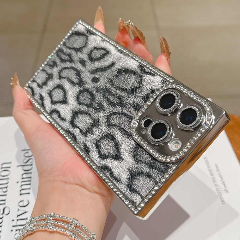 Luxury Diamond Leopard Print P - đánh giá và giá Luxury Plating Case
