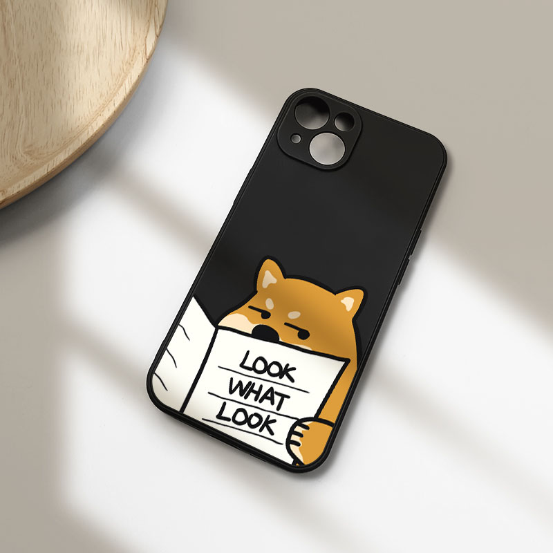 Funny Work Reading Shiba Inu M - đánh giá và giá Phone Cases Quirky