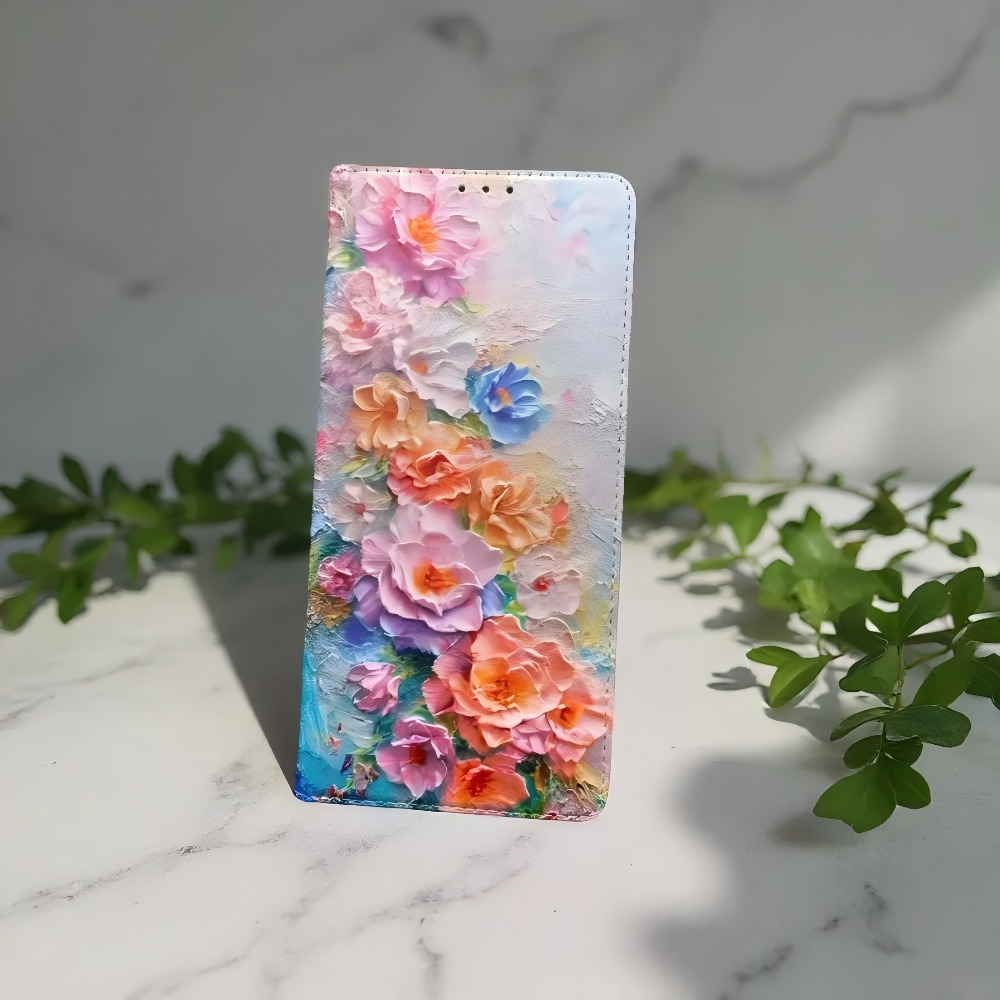 Painted Magnetic Flip Leather  - đánh giá và giá Phone Cases Samsung S24