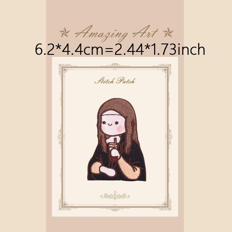 1 PC Cartoon Girl Embroidery P - đánh giá và giá Phone Cases Eco Friendly