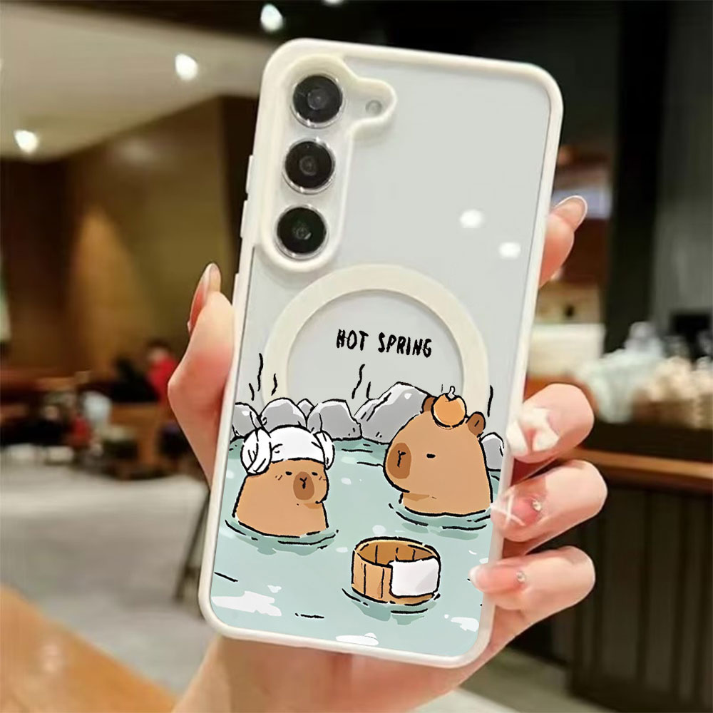 Color Transparent Magnetic Pho - đánh giá và giá Phone Cases Samsung S24