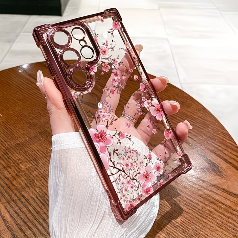 Cherry Blossom Electroplated F - đánh giá và giá Phone Cases Samsung S24